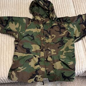 Camouflage Hooded Jacket